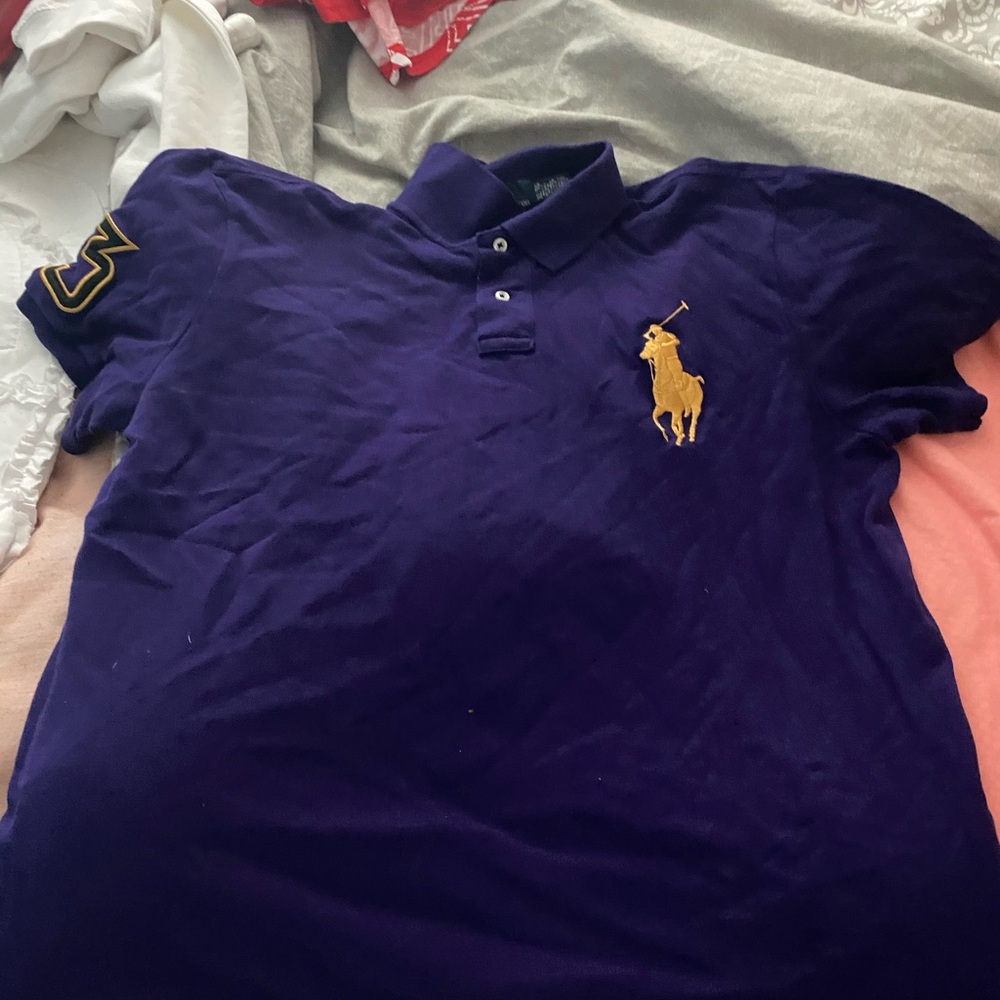 MEN'S RALPH LAUREN POLO COLLARED SHIRT